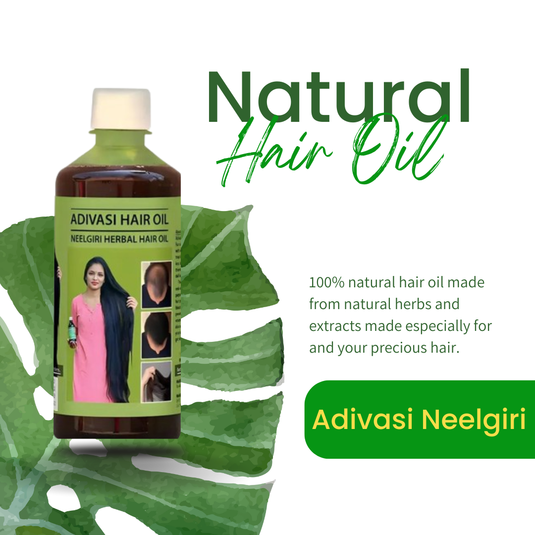 Adivasi Neelgiri Herbal Hair Oil (Pack of 2)