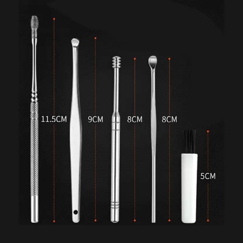 6 Pieces Ear Wax Picker Set