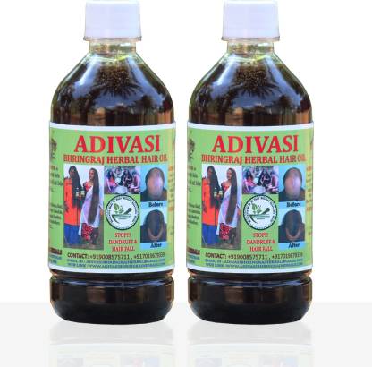 Adivasi Bhringraj  Herbal Hair Re- growth Oil