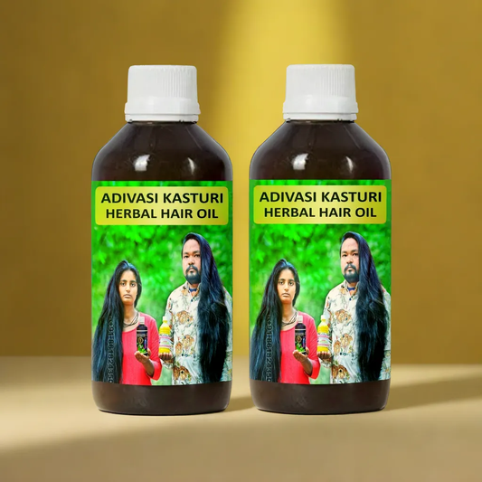 Adivasi Kasturi Herbal Hair Oil (Pack of 2)