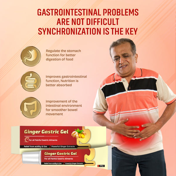 GingerBalm™ - Ginger Gastric Gel for Instant Stomach & Heartburn Relief (Buy 1 Get 1 Free)