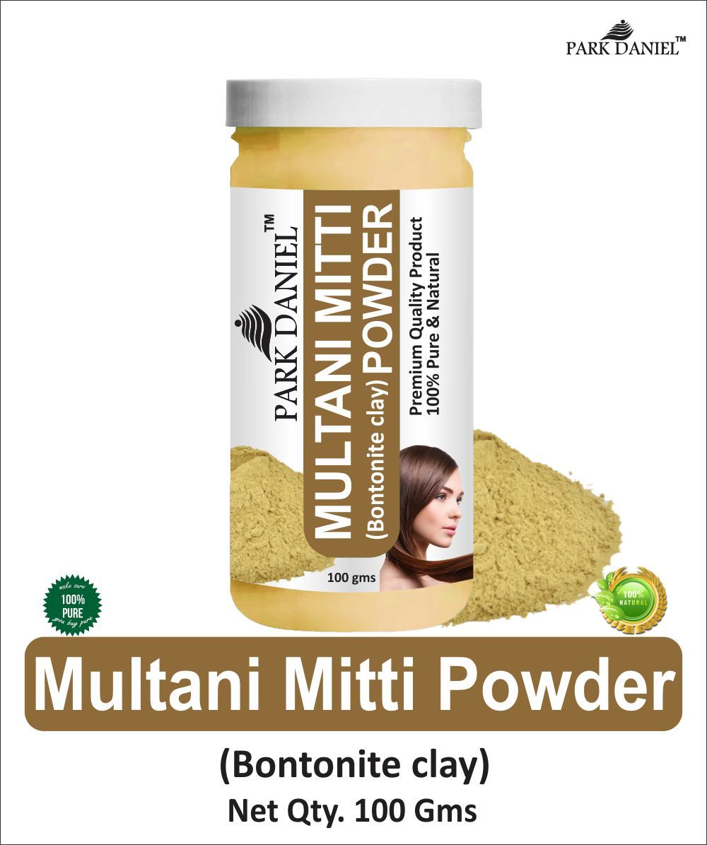 Multani Mitti Powder (Hair and Skin) & Activated Charcoal Powder (Hair Care) Pack of 2