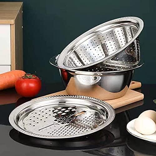 3 in 1 Stainless Steel Multifunctional Grater & Drain Wash