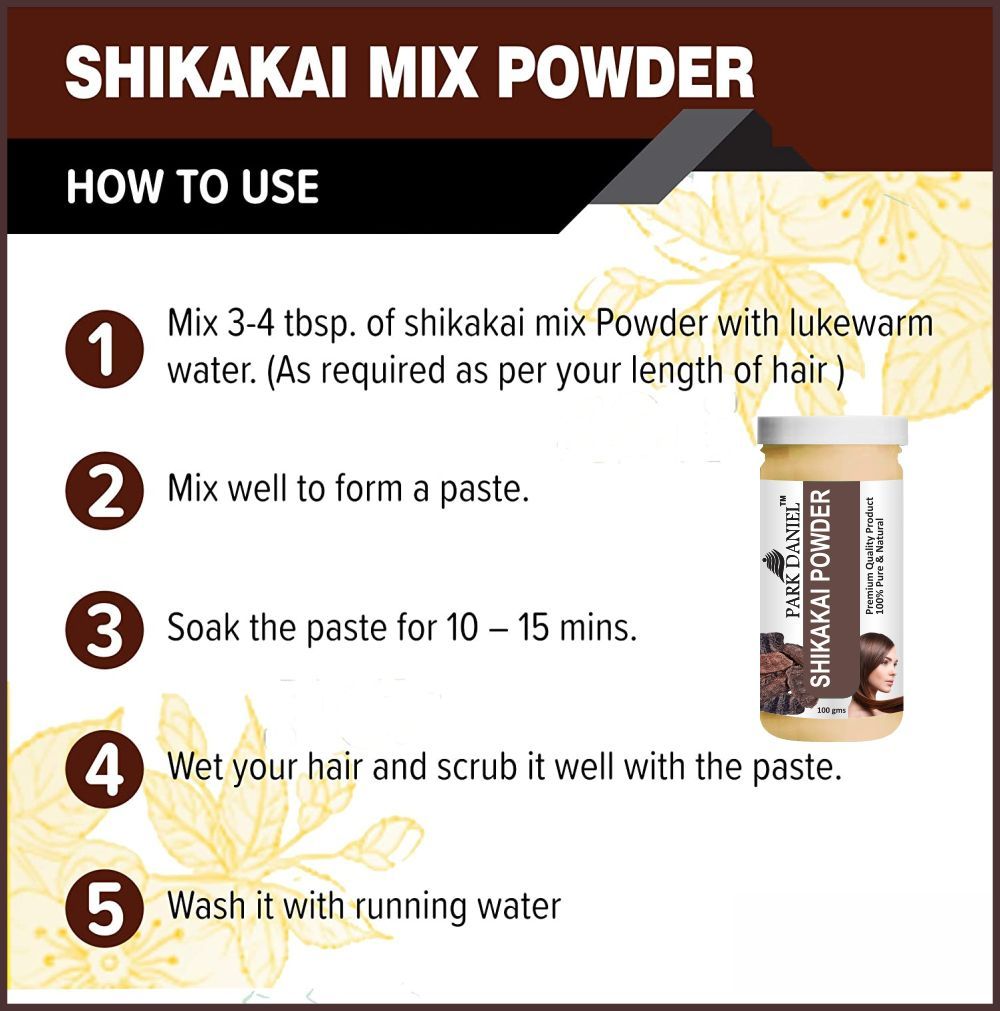 Shikakai Powder (Hair Care) & Amba Haldi Powder (Hair Care) Pack of 2